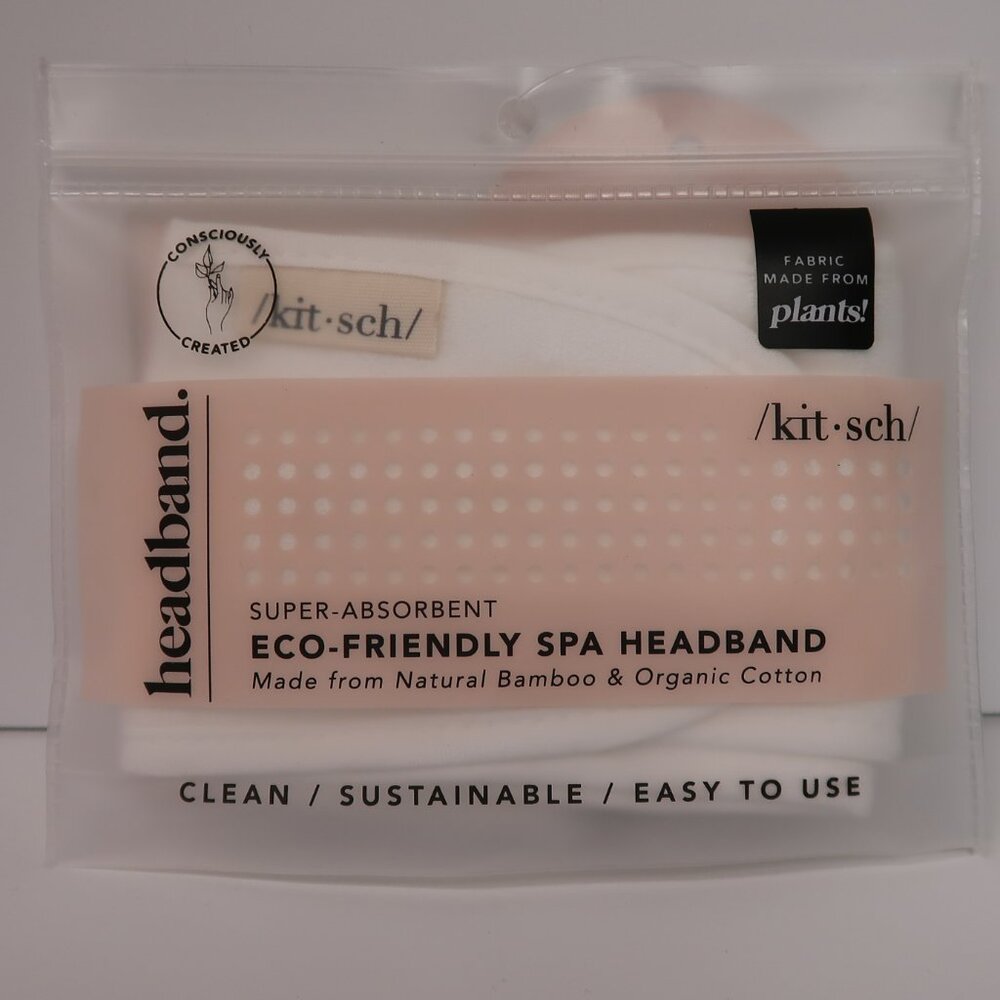 kit•sch Eco-Friendly Spa Headband - Picture 2 of 4